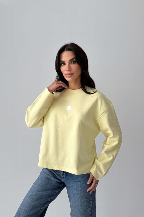 Sky Relax Sweat yellow - Görsel 7