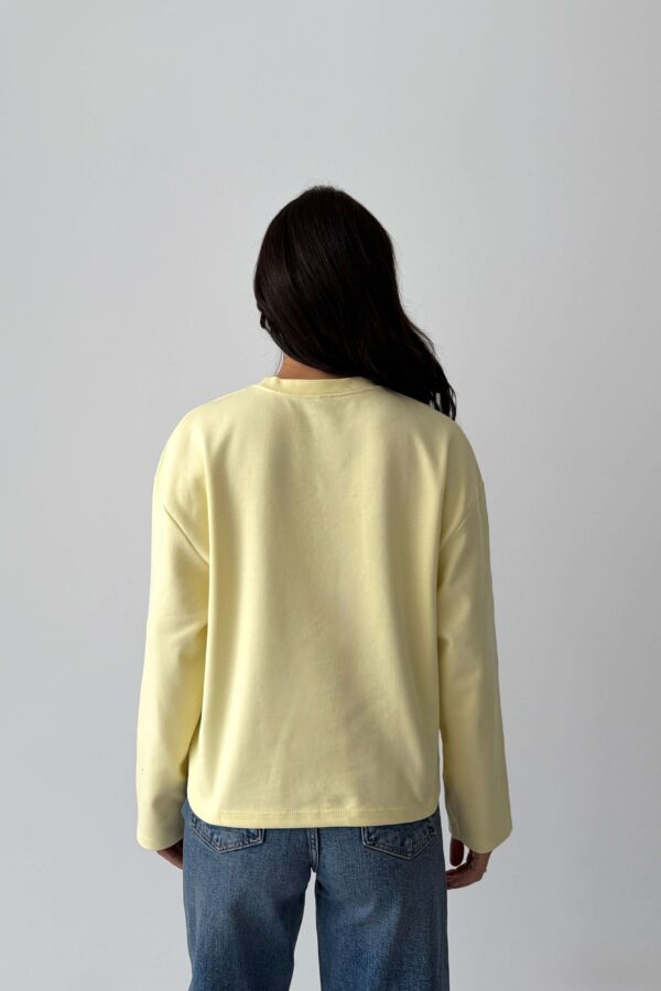 Sky Relax Sweat yellow - Görsel 8