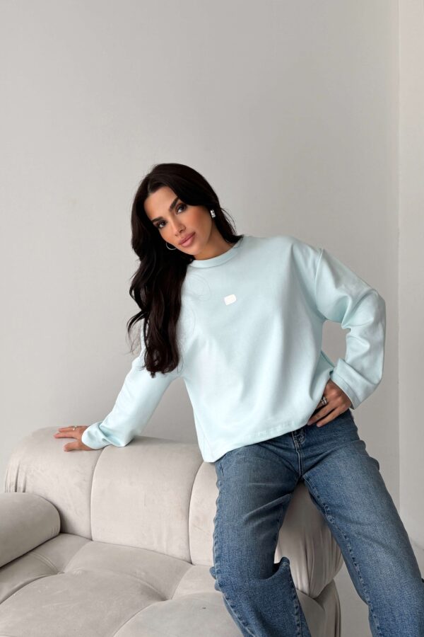 Sky Relax Sweat Blue - Görsel 2