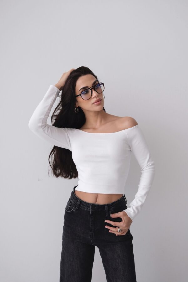 Pure Grace Top white - Görsel 8