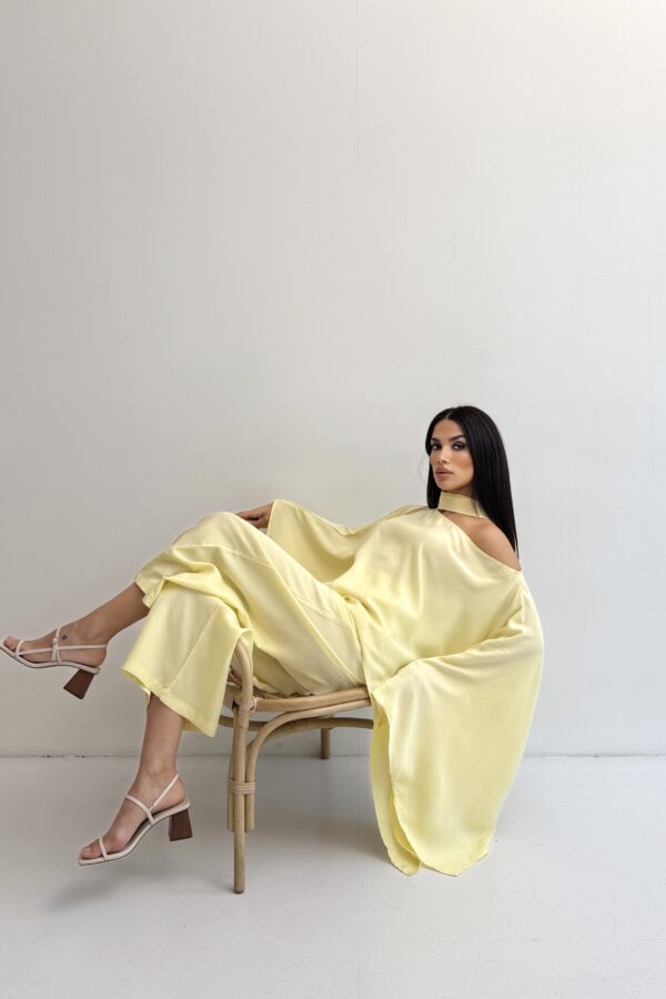 Luna Flow – Cape Set (Soft Lemon) - Görsel 5