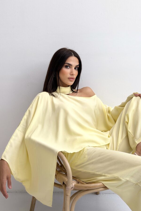 Luna Flow – Cape Set (Soft Lemon) - Görsel 4
