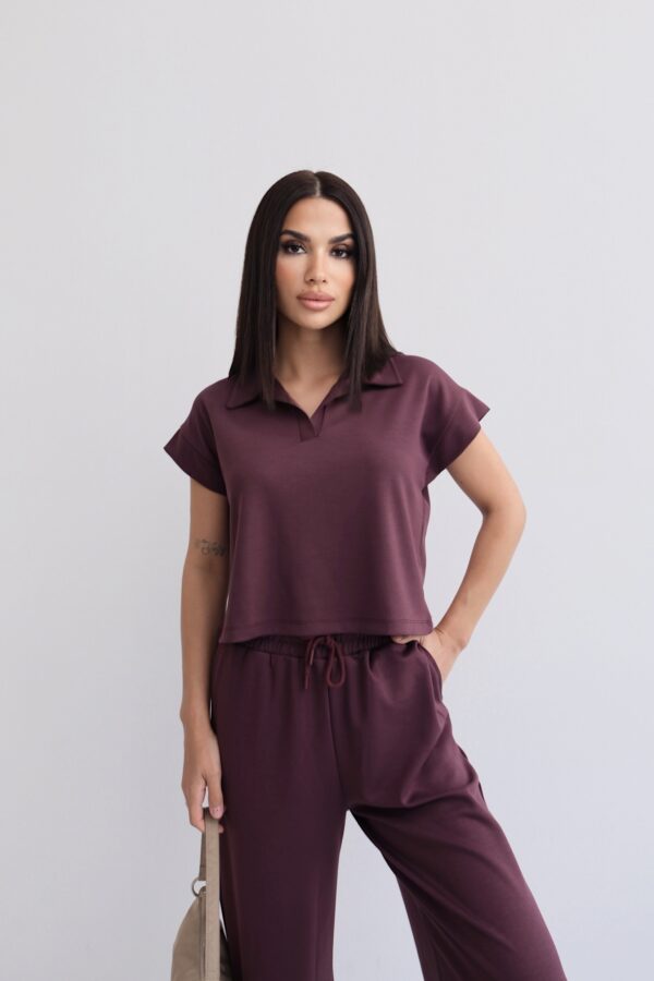 Velvet Bordeaux Set - Görsel 5