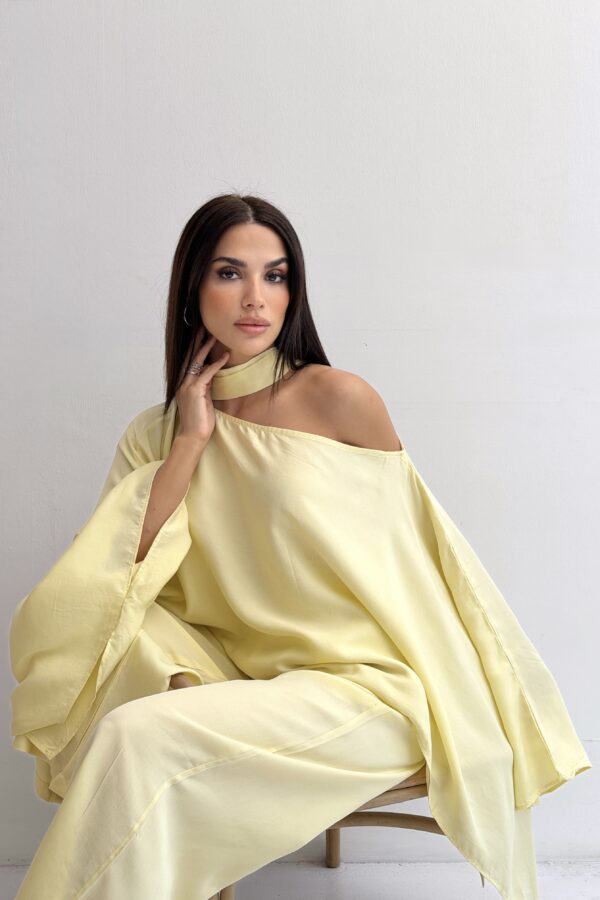 Luna Flow – Cape Set (Soft Lemon) - Görsel 3