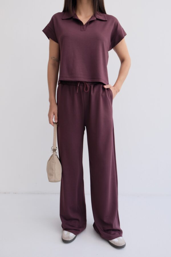 Velvet Bordeaux Set - Görsel 2