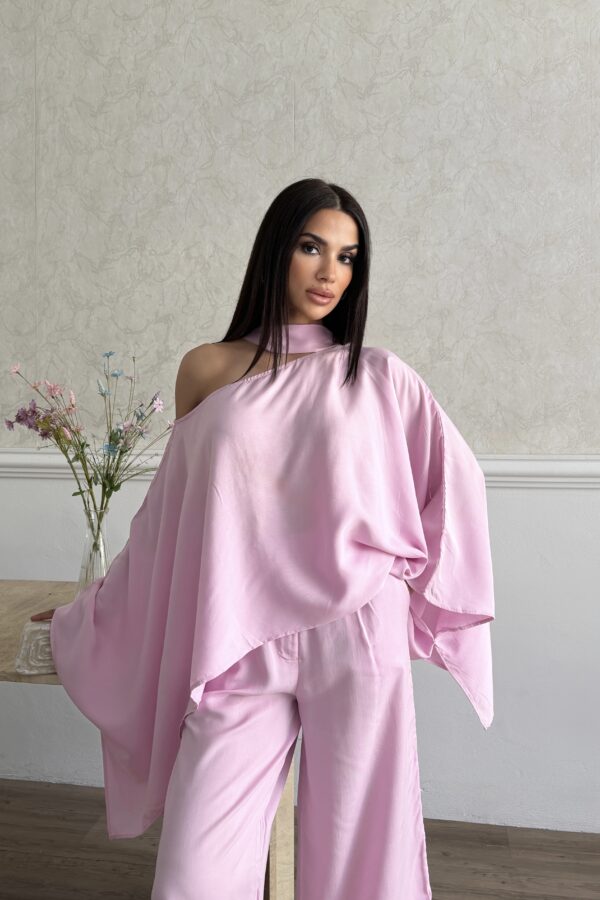 Rosé Aura – Elegantes Cape Set - Görsel 3